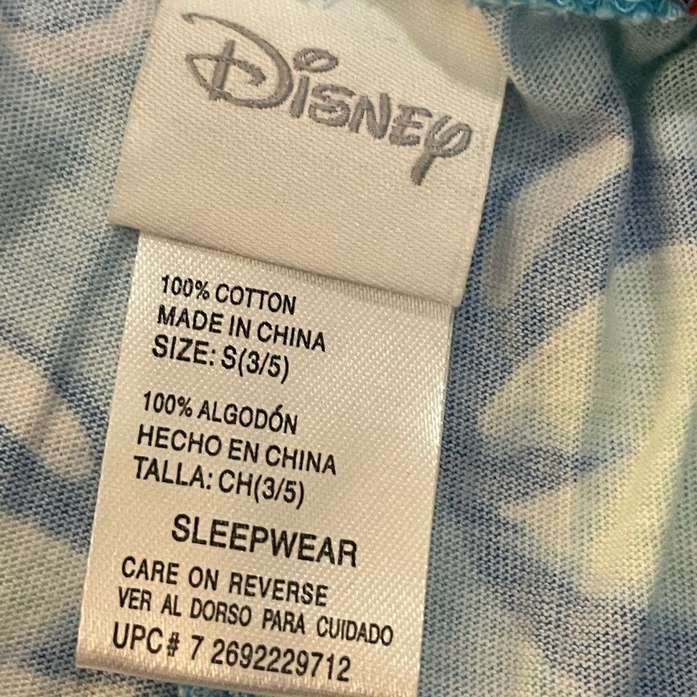 Disney Pinkies Palace Sleepwear shorts elastic cotton size small little mermaid - Picture 15 of 15